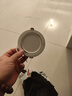 雷士（NVC）LED筒灯客厅过道嵌入式二级能效全铝高亮漆白6瓦暖白开孔75-85mm 实拍图
