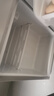 HYUNDAI（韩国现代） 小冰箱 冰箱小型双开门 迷你双门家用宿舍租房冷藏冷冻电冰箱节能省电 58L银【店铺销冠+租房必备】 实拍图