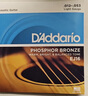 达达里奥（D'Addario）EJ26 美国进口民谣吉他琴弦 碳素钢弦套弦11-52磷铜 实拍图