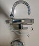 奥克斯（AUX）电热水龙头热水器加热水龙头快速热水变频恒温厨房下进水 【大屏数显】电镀银+漏保插头+万向喷头 实拍图