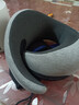 OSTRICHPILLOW鸵鸟U型枕旅行飞机枕办公室午休u形护脖枕头 U型护颈枕-黑灰色 实拍图