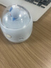 得力（deli）【锂电池】充电式强吸力桌面吸尘器 迷你键盘除尘 橡皮屑清洁器 学生用品 TQ105蓝色 实拍图