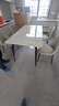 林氏家居轻奢岩板餐桌椅现代简约大理石纹桌LS663R1餐桌1.6米+S3-A餐椅*4 实拍图