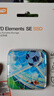 西部数据（WD）移动固态硬盘（PSSD）Elements SE新元素SSD 便携迷你 个性企业定制 手机直连笔记本电脑外接 足球青春 1TB 实拍图