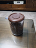 安扣（ANKOU）玻璃罐咖啡豆密封罐单向排气咖啡粉便携储物罐900ml咖色 实拍图