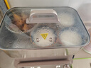 美的（Midea）钛陶0氟多功能锅电火锅不锈钢蒸锅鸳鸯火锅专用锅超薄速沸多功能一体电锅煎烤料理锅DLS332266S 实拍图