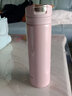 虎牌（TIGER）一键开启式弹盖杯男女士轻量时尚水杯 MMX-A30C 300ML 粉色PP 300ml 实拍图