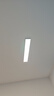 办公灯led长条灯办公室方通格栅吊顶吊灯理发店吸顶灯吊线条形灯 吸顶款 黑色 120x20cm-60w白光 实拍图