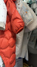 巴拉巴拉童装婴儿连体衣轻薄羽绒服宝宝衣服2025冬装抱衣爬服男童女童萌趣 红色糖葫芦-白鸭绒 80 cm-充绒量41g 实拍图