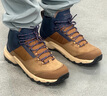 迪卡侬徒步鞋男鞋户外休闲登山鞋男女防水防滑中帮春秋运动鞋鞋子 MH500 褐色-中帮-男款 42 实拍图