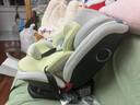 路途乐儿童安全座椅0-4岁汽车用可坐躺360度旋转宝宝椅途趣-尊享版绿 实拍图