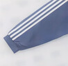 adidas休闲简约三条纹梭织立领夹克外套男装秋季阿迪达斯三叶草 深蓝(推荐选大一码)   L 实拍图