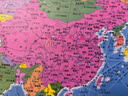世界地图挂图 升级精装版 1.1米*0.8米 学生办公室书房家庭装饰挂图 无拼缝 2025 实拍图
