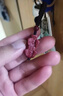 炫夏天然朱砂散珠珠子男女款高含量紫金砂手串配珠串珠配饰单珠朱砂 紫金砂12毫米一颗 实拍图