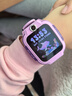 小天才儿童电话手表Q3桑染紫AI精准定位防水大屏视频通话儿童学生智能手表爆款升级移动支付男孩女孩 实拍图