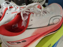 乔丹强风3PRO运动鞋男冬季跑步鞋马拉松旗舰竞训碳板跑鞋体测密网防风 乔丹白/信号红 -血脉觉醒 40.5 实拍图