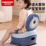 世纪宝贝（babyhood）大眼仔座便器 儿童小马桶坐便器 男女宝宝便携小便盆 PU软垫107粉 实拍图