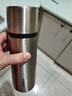 苏泊尔保温杯316不锈钢大容量水杯办公室泡茶杯车载保温杯男士保温水杯 【全钢无塑料 升级茶滤】550ml 实拍图