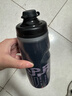 EVR骑行水壶保冷水杯挤压式出水 暗夜黑 620ML 实拍图