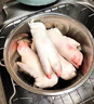 万鲜王农家散养小香猪新鲜宰杀猪蹄带筋猪蹄免处理猪蹄新鲜速冻发货 带筋土猪蹄(6只) 实拍图