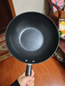 【亏本清仓】韩式麦饭石色不粘锅平底锅铁锅电磁炉不带盖 深炒锅【出口品质】28cm无盖 实拍图