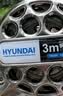 HYUNDAI韩国现代钢卷尺不锈钢镂空米尺家用精准盒尺装修测量尺3米 实拍图