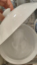 景德镇陶瓷家用中式高温白瓷吃饭碗汤碗泡面碗纯白简约餐具乔迁之喜礼物 月白-品锅*1（简易包装） 实拍图