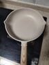 炊大皇 炒锅 麦饭石色不粘锅多功能少油烟炒菜锅平底28cm 电磁炉通用 实拍图