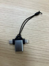 毕亚兹 OTG转接头 Type-C+lightning USB二合一转换头手机接U盘读卡器键鼠苹果17/16/15promax安卓拓展器 实拍图