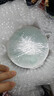 景德镇（jdz）官方陶瓷饭碗影青瓷餐具套装无铅纯色碗碟面碗汤盘乔迁搬家礼物 流影8英寸深盘（三只装） 实拍图