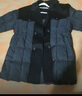 太平鸟女装冬季双面呢拼接羽绒服A1ACD4288 黑色 M （建议拍小一码） 实拍图