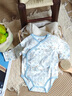 DOMIAMIA新生儿衣服婴儿包屁衣宝宝秋冬服饰婴儿哈衣爬服满月服和尚服 诺伊麦穗-套头款【棉氨双面】 73cm （推荐6-9个月） 实拍图