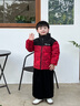 波司登（BOSIDENG）25新款羽绒服男女儿童5A抗菌绒休闲立领冬季保暖外套T250246110Q 冰川熊红9CX8-趋势推荐 120 /60 约110-120cm 22kg 实拍图