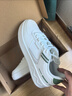 361°运动女鞋冬季学生复古厚底增高小白休闲板鞋子女682116601F-8 实拍图