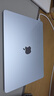 Apple/苹果AI笔记本/2025款MacBookAir13英寸M4(10+10核)24G256G天蓝色电脑Z1H700031 实拍图