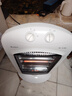 格力（GREE）小太阳取暖器家用节能即热台式摇头款电暖器 卧室暗光远红外护眼电暖气防烫烤火炉暖脚神器暖风机 NSD-12-WG 实拍图