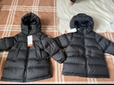 保姆鹅  【风墙】儿童羽绒服宝宝中长款护脸加厚外套保暖童装[NG2664] 海军蓝 130 实拍图