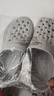 男士外穿EVA拖鞋男沙滩鞋居家凉拖女拖鞋软底一字拖洞洞鞋凉拖鞋 灰色 44 -45【尺码偏小】 实拍图