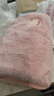 彩虹暖手宝热水袋电热暖手宝暖肚子暖水袋暖脚暖身暖手宝宝充电 粉色 实拍图