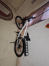 永久锂电池助力电动自行车禧玛诺变速超长续航山地车男女士双碟刹单车 F58-多彩白【10A线碟】27.5寸 实拍图