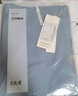 红豆（Hodo）睡衣男夏纯棉短袖中裤套装圆领舒适可外穿情侣家居服 灰蓝180 实拍图