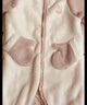 戴维贝拉（DAVE＆BELLA）婴儿睡衣新生儿连体衣男宝爬服女宝衣服0-3个月秋冬新款外出服 灰粉色【DB4237051】 90cm （建议身高80-90cm） 实拍图