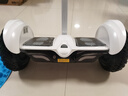 领奥儿童电动平衡车3-6-12岁成年人智能10岁到15岁以上两轮手扶越野体感腿控新款双轮平行车 K8越野白54V【三控+APP+炫光轮】 实拍图
