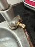 华厦金牛 水龙头阀芯全铜单冷热水龙头快开陶瓷阀芯手柄手轮开关维修配件 全铜快开阀芯(常用款)正 实拍图