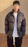 GENIOLAMODE品牌棉服男潮流棉衣外套男秋冬季立领休闲男士棉袄衣服男装 实拍图