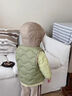 巴拉巴拉童装宝宝羽绒服保暖婴儿外套儿童冬季两件套萌趣男童女童 军绿40610 120 外套充绒45g+马甲充绒27g 实拍图