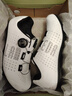 兰帕达新款骑行鞋无锁鞋公路车男女款自行车非锁单车专用透气抑臭ES-01 白色-橡胶底（非锁款） 43码（建议选比平时大一码） 实拍图