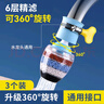 拜杰水龙头过滤器水龙头延伸器防溅水龙头净水器厨房增压防溅头神器 实拍图