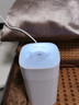 小熊说适用新款空气加湿器净化器一体机小型便携迷你车载家用静音精油香薰机雾化喷雾器卧室办公室桌面 雪山充电版*白色 实拍图
