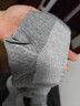 匹克（PEAK）运动袜子男中筒袜吸汗透气篮球羽毛球袜男士夏季休闲跑步棉质防臭 升级款灰色3双装 实拍图